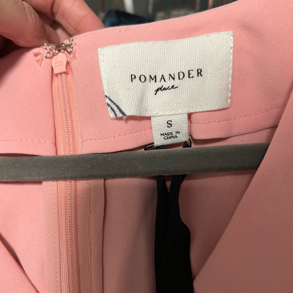 Pomander Place Pink Velvet Isabelle Dress - Picture 2 of 5